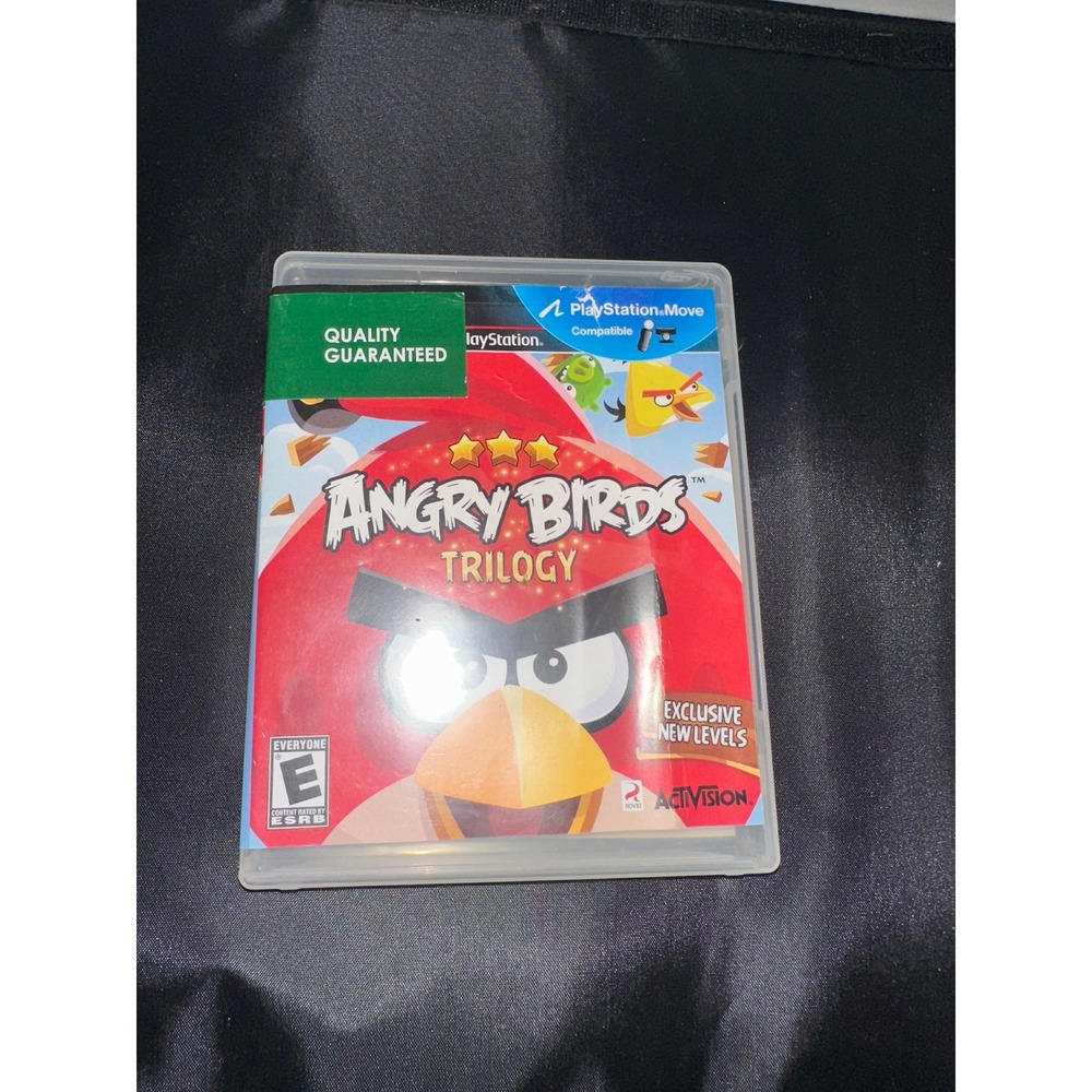 Angry Birds Trilogy Sony PlayStation 3 PS3 Activision 2012 PlayStation Move E